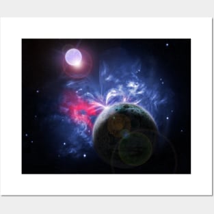 Butterfly Nebula Space Posters and Art